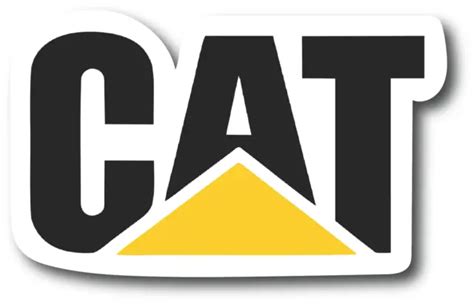 Caterpillar Cat Diesel Hard Hat Vinyl Sticker Car Truck Window Decal