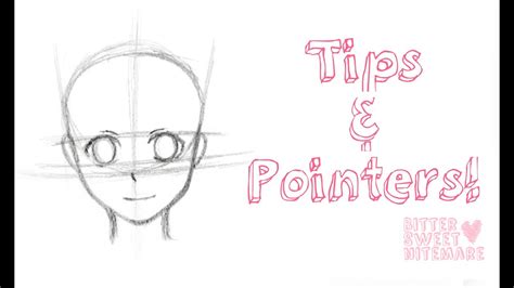 Tutorial Tips For Drawing A Manga Face Youtube