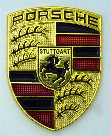 Porsche Shield Lapel Pin Badge