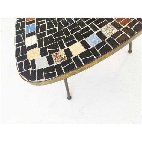 Mosaic Vintage Side Table 1950s