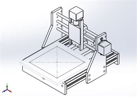 Projeto De Máquina Cnc Para Mdf Acrílico E Alumínio