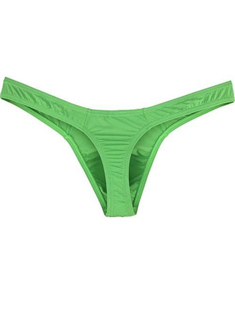 Buy Ikingsky Mens Silky Thong Sexy T Back Mens Underwear Low Rise