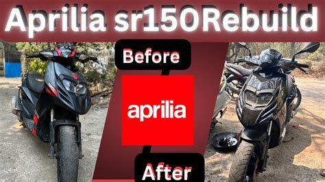 Watch This Incredible Aprilia Sr150 Restorationaprilia Aprilia Youtube