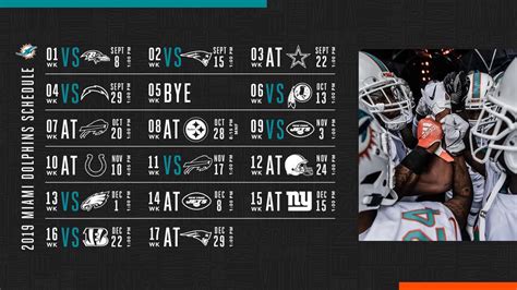 Miami Dolphins 2019 Schedule Released Record Prediction Youtube