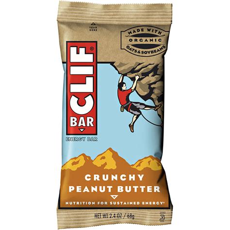Clif Bar Energy Bars Crunchy Peanut Butter 12 Pack 160008 Bandh