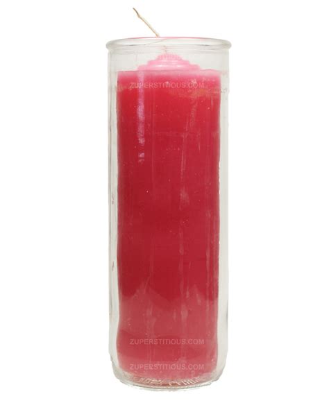 7 Day Pink Pull Out Candle Suerte·luck