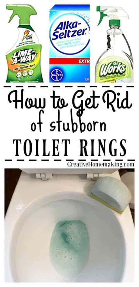 How To Remove Stubborn Toilet Rings Creative Homemaking