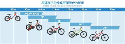 Cycling How To Choose Bike Size For Kids Bike Size Chart