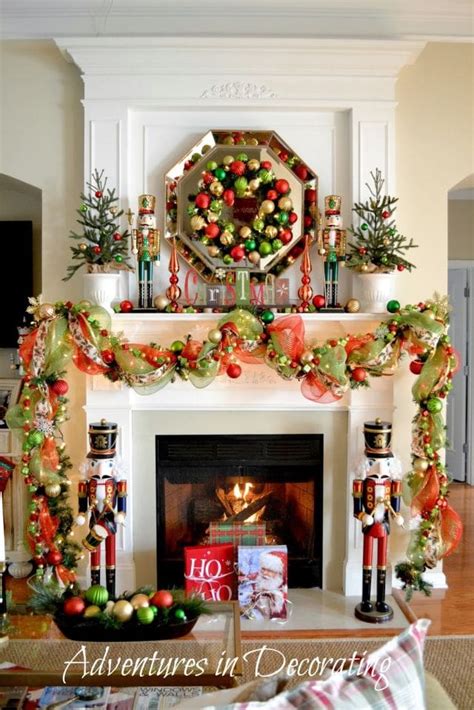 20 Festive Christmas Mantel Decorating Ideas A Blissful Nest
