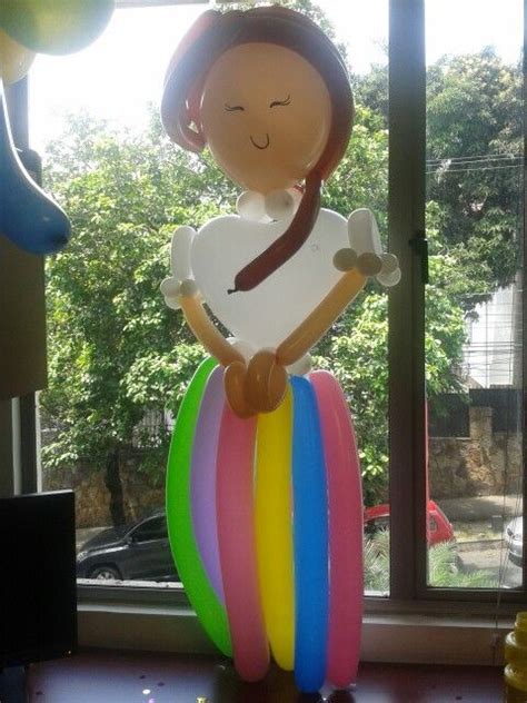 We have many, many cakes to choose from. Muñeca | Balloon decorations, Balloons, Balloon art