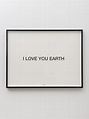 Yoko Ono - I LOVE YOU EARTH for Sale | Artspace