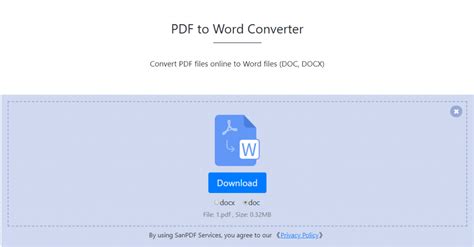 The Perfect Converter For Pdf To Word Is Free Sanpdf Converter Free