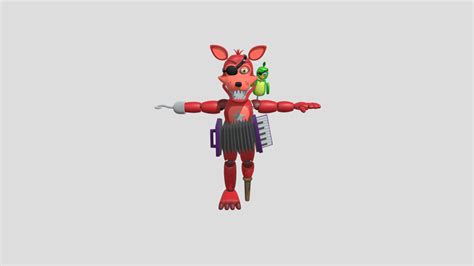 Rockstar Foxy V2 By Thudner Download Free 3d Model By Arxo Arxiiio
