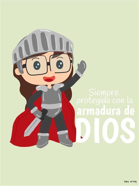 Pin De Mary Ootory En Dios Es Amor Armadura De Dios Ilustraciones