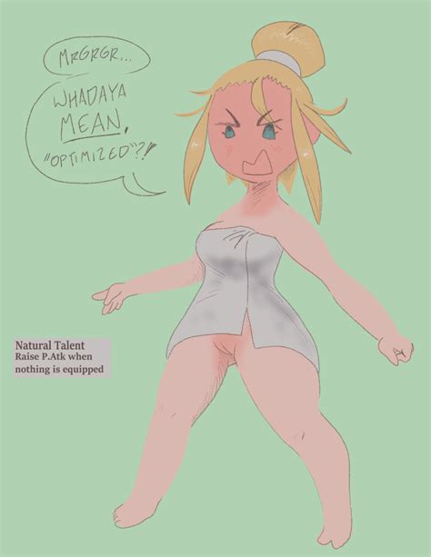 rule 34 blonde hair blush bravely second d monomicon dialogue embarrassed embarrassed nude
