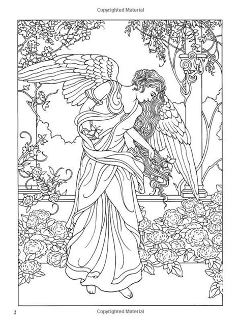 New & stunning free coloring pages for adults. Get This Angel Fantasy Coloring Pages for Adults PO64M