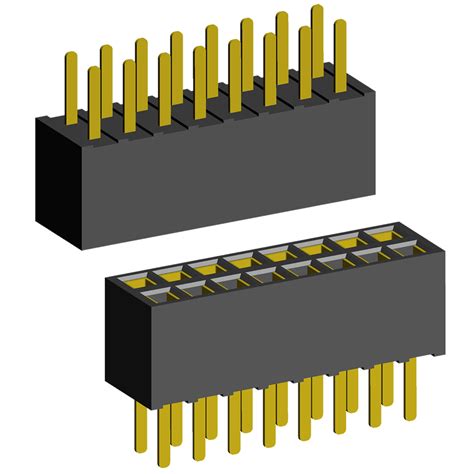 Board To Board Connectors Pin Headers And Sockets Bentex
