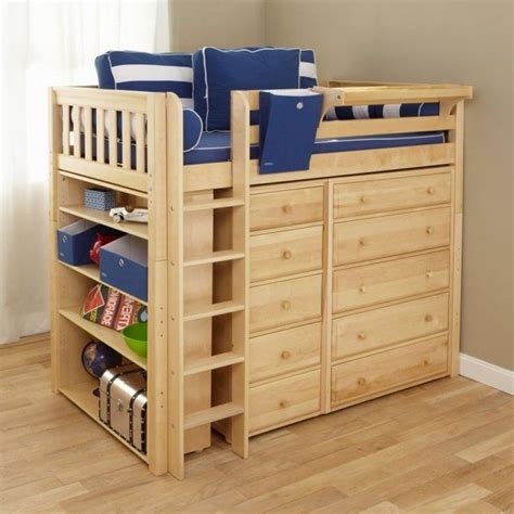 Twin Loft Bed With Storage Underneath Foter