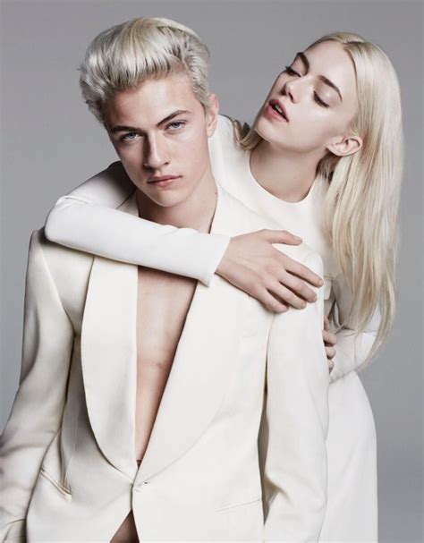 Lucky Blue And Pyper America For Harpers Bazaar China Lucky Blue