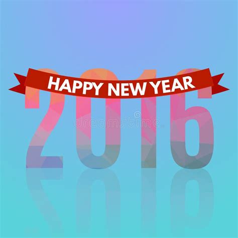 Happy New 2016 Year Stock Vector Illustration Of Banner 63052032