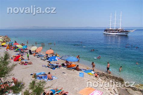 Pláže Prigradica Ostrov Korčula Chorvátsko Novalja