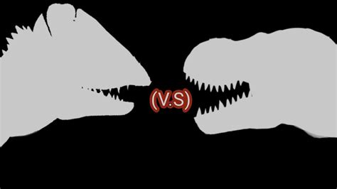 Alangasaurus Vs Tyrannosaurus Rex Dc2vishnos Short Dino Battles Youtube