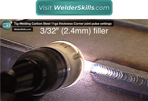 Tig Welding Carbon Steel Ga Thickness Corner Joint Pulse Settings