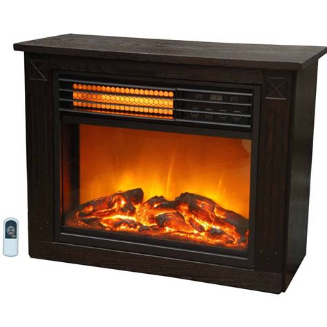 Lifezone Compact Infrared Electric Space Heater Fireplace Sgh