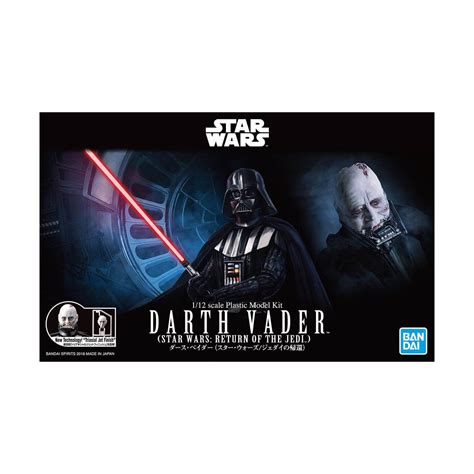 Bandai Star Wars Darth Vader Return Of The Jedi 112 Scale Plastic