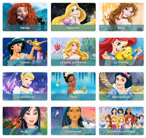 Arriba Foto Todas Las Princesas De Disney Con Sus Nombres El Ltimo