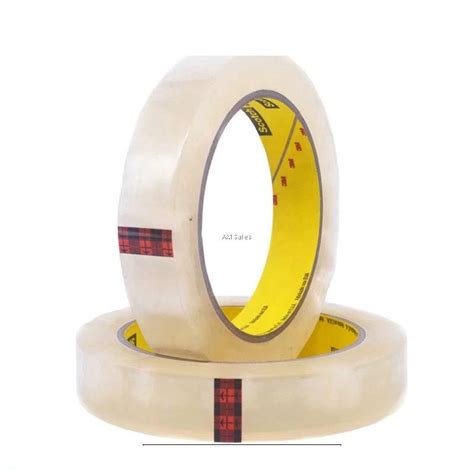 Scotch Light Duty Packaging Tape 600 Clear High Clarity