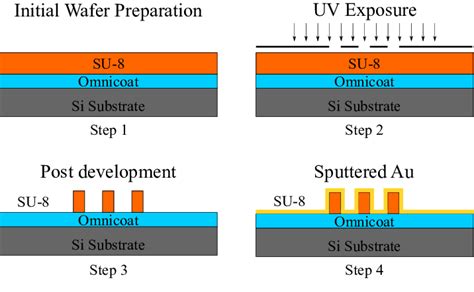Su8 Fabrication Steps Download Scientific Diagram