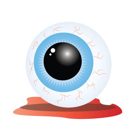 Bloody Eye Halloween Scary Icon Free Download