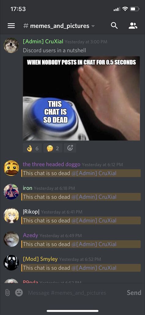 Memes For Discord Chat Discord Memes 2 Youtube Social Anime