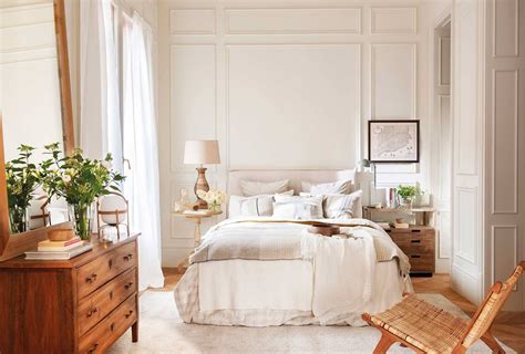 50 λεπτομέρειες που κάνουν ένα σπίτι πολύ El Mueble Warm Bedroom White