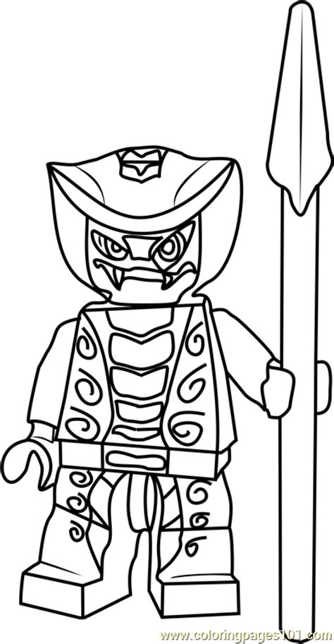 Free printable coloring pages for kids. Ninjago Rattla Coloring Page - Free Lego Ninjago Coloring ...