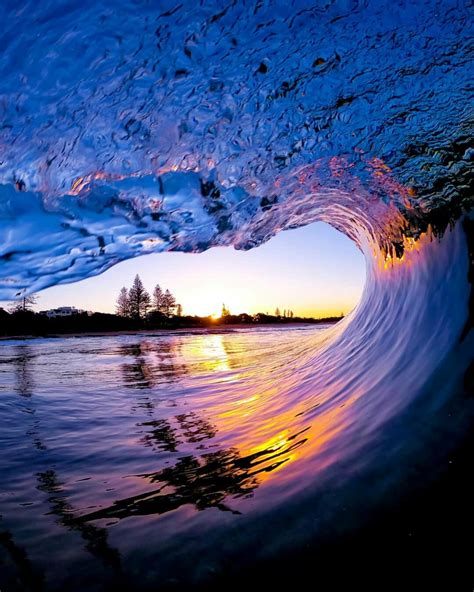 Sunset Wave Beautiful Photos Of Nature Surfing Photos Ocean