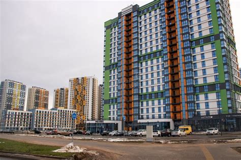 Belarus Minsk 12 December 2022 Modern Houses In Minsk World