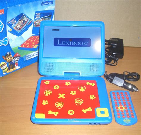 Lexibook Paw Patrol Hd Rechargeable Portable Dvd Player Dvdp6dp In