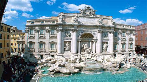 Trevi Fountain Rome Italy K Hd Wallpaper Rare Gallery