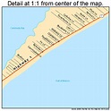 Grand Isle Louisiana Street Map 2230830