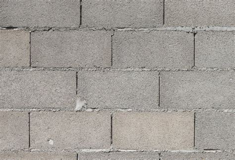 Concrete Block Wall Background Texture Stock Image Image Of Gray