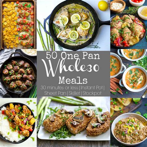 He could probably always get a salad without dressing wherever he is, and add canned wild caught sardines and canned olives to it. 50 Easy Whole30 One Pan Meals - Wholesomelicious