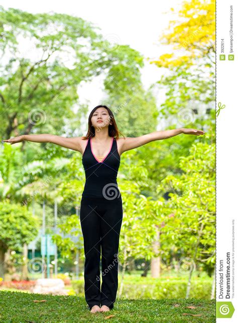 Women Exercising Stock Photo Image Of Healthy Pretty 3922614