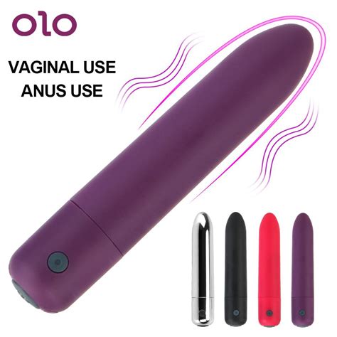 Olo Powerful Mini Bullet Vibrator Sex Toys For Women 10 Mode G Spot Massager Clitoris Stimulator
