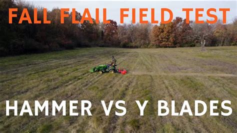 Hammer Blades Vs Y Blades How Do Different Blades Cut Flail Mower