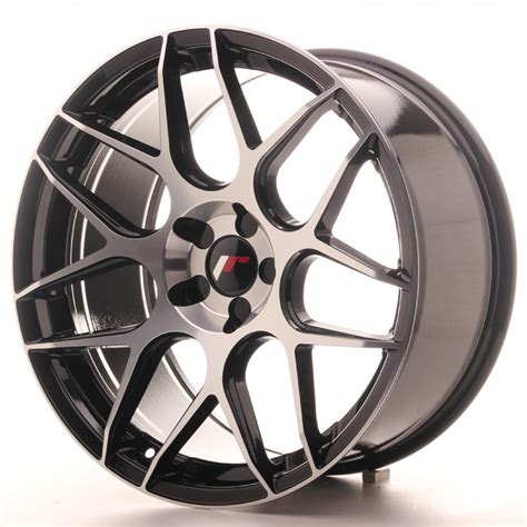 Black brushed with tinted face, hiper gray, machined silver, bronze. JR Wheels JR18 19x9,5 ET35 5 Black Machined Face