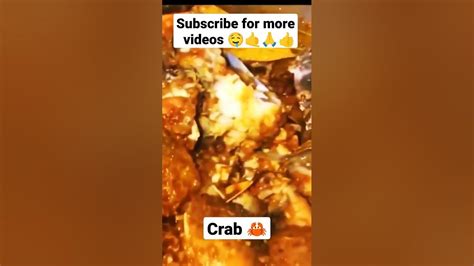 Asmr Cooking I Crab 🦀 Youtube