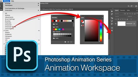 Dart 101 Photoshop Animation Series Custom Animation Workspace Youtube