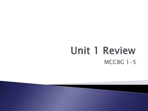Ppt Unit 1 Review Powerpoint Presentation Free Download Id5868321